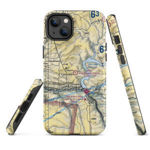 Freeman Creek Airport (34ID) VFR Sectional  Tough iPhone Case