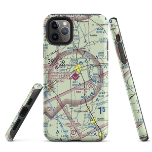 Freeman Municipal Airport (SER) VFR Sectional  Tough iPhone Case