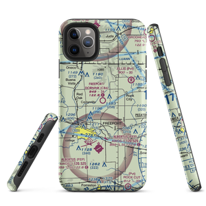 Freeport/Dornink Airport (C86) VFR Sectional  Tough iPhone Case