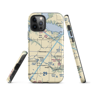 Frei Private Airport (ND16) VFR Sectional  Tough iPhone Case