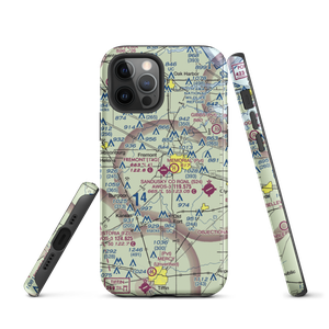 Fremont Airport (14G) VFR Sectional  Tough iPhone Case