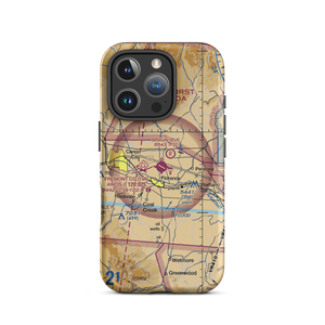 Fremont County Airport (1V6) VFR Sectional  Tough iPhone Case