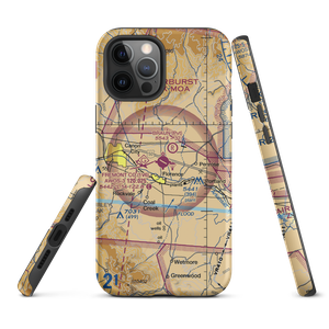 Fremont County Airport (1V6) VFR Sectional  Tough iPhone Case