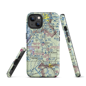 French Field (0XS9) VFR Sectional  Tough iPhone Case