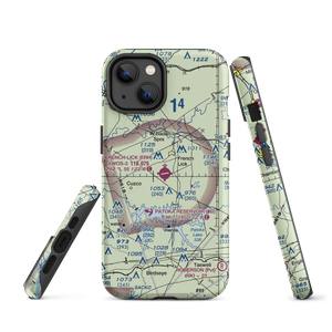 French Lick Municipal Airport (FRH) VFR Sectional  Tough iPhone Case