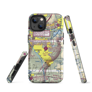 French Valley Airport (F70) VFR Sectional  Tough iPhone Case