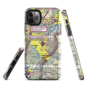 French Valley Airport (F70) VFR Sectional  Tough iPhone Case