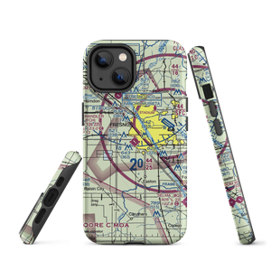 Fresno Chandler Executive Airport (FCH) VFR Sectional  Tough iPhone Case