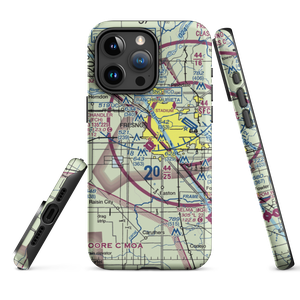 Fresno Chandler Executive Airport (FCH) VFR Sectional  Tough iPhone Case