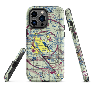 Fresno Yosemite International Airport (FAT) VFR Sectional  Tough iPhone Case