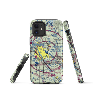 Fresno Yosemite International Airport (FAT) VFR Sectional  Tough iPhone Case