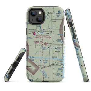 Frevert Airstrip (36NE) VFR Sectional  Tough iPhone Case