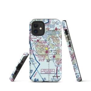 Friday West Airport (1WA9) VFR Sectional  Tough iPhone Case