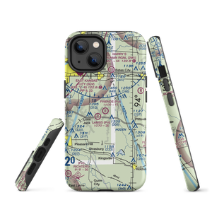 Friends Field (4MO9) VFR Sectional  Tough iPhone Case