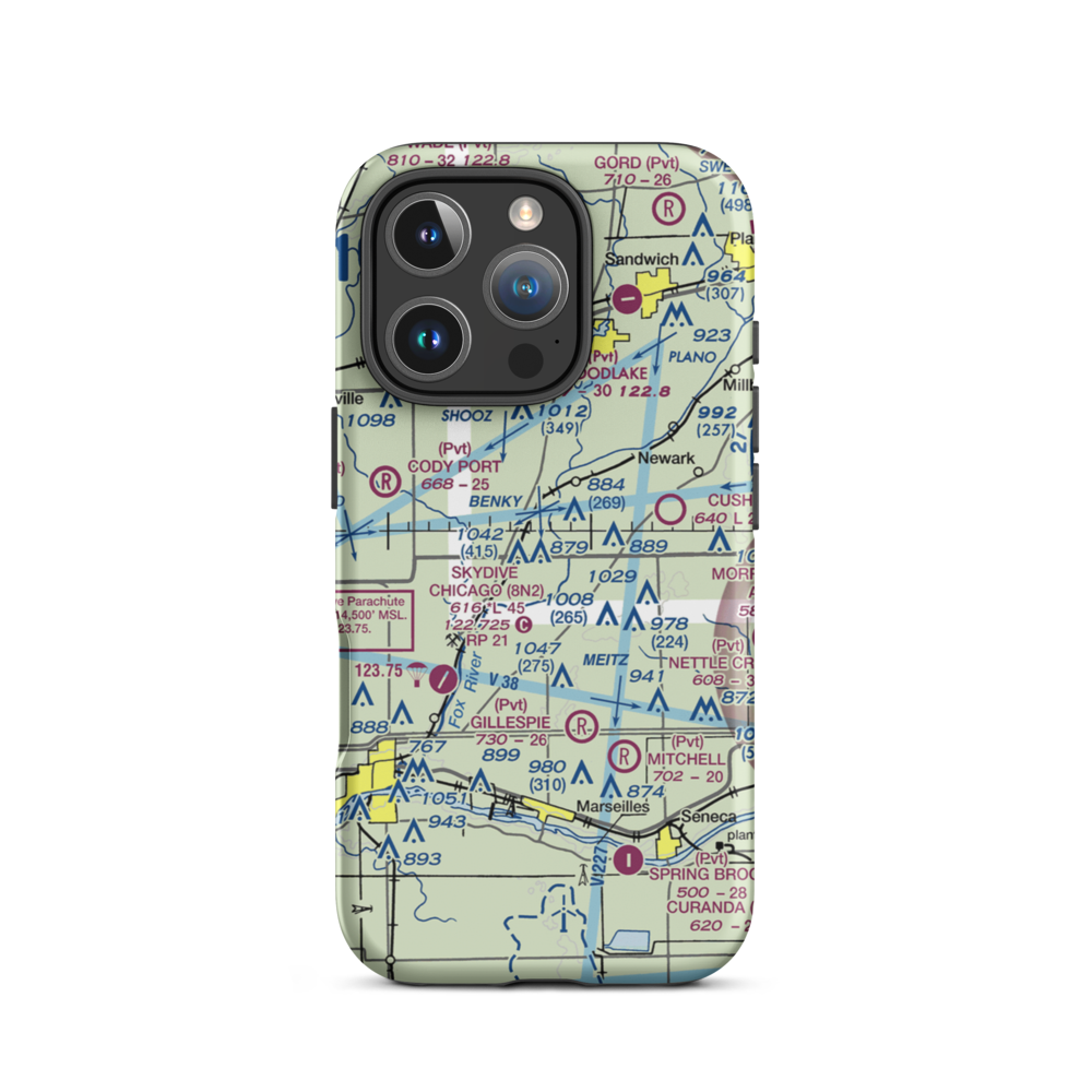 Friends Field (7IL9) VFR Sectional  Tough iPhone Case iPhone 16 Pro model shown