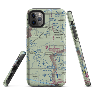 Friesenborg & Larson Airport (IA70) VFR Sectional  Tough iPhone Case