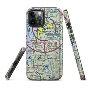 Frogs End Airport (42VT) VFR Sectional  Tough iPhone Case