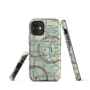 Frokjer Airport (ND60) VFR Sectional  Tough iPhone Case