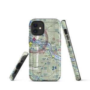 Frontenac Airport (MY50) VFR Sectional  Tough iPhone Case