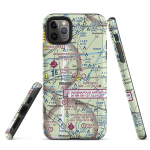 Frost Field (0II7) VFR Sectional  Tough iPhone Case