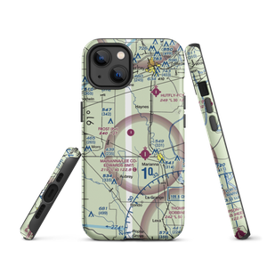 Frost Flying Inc Airport (3AR0) VFR Sectional  Tough iPhone Case