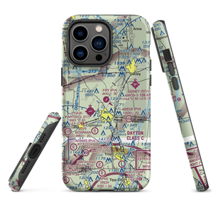 Fry Airport (0OH8) VFR Sectional  Tough iPhone Case