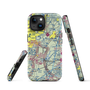 Fry Field (0OH6) VFR Sectional  Tough iPhone Case