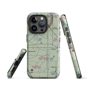 Fugleberg Farm Airport (6ND6) VFR Sectional  Tough iPhone Case