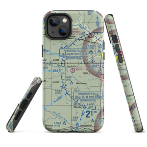 Fuhr Flying Svc Airport (60MN) VFR Sectional  Tough iPhone Case