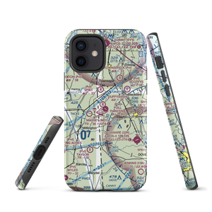 Full Throttle Farm Airport (23DE) VFR Sectional  Tough iPhone Case