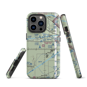 Fuller Airfield (95KS) VFR Sectional  Tough iPhone Case