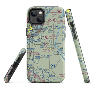 Fulton Airport (00AS) VFR Sectional  Tough iPhone Case