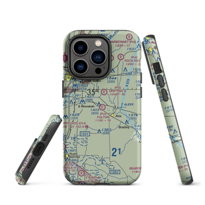Fulton Airport (00AS) VFR Sectional  Tough iPhone Case