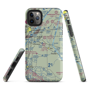 Fulton Airport (00AS) VFR Sectional  Tough iPhone Case