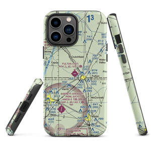 Fulton Airport (1M7) VFR Sectional  Tough iPhone Case