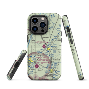 Fulton Airport (1M7) VFR Sectional  Tough iPhone Case