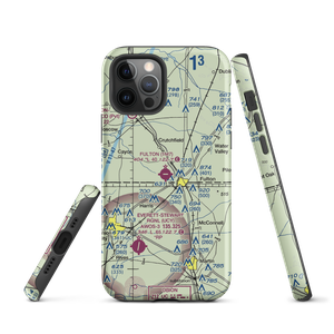 Fulton Airport (1M7) VFR Sectional  Tough iPhone Case