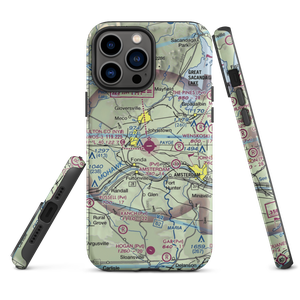 Fulton County Airport (NY0) VFR Sectional  Tough iPhone Case
