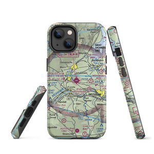 Fulton County Airport (NY0) VFR Sectional  Tough iPhone Case