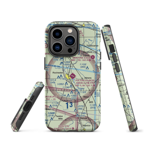 Fulton County Airport (RCR) VFR Sectional  Tough iPhone Case