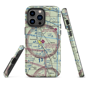 Fulton County Airport (RCR) VFR Sectional  Tough iPhone Case