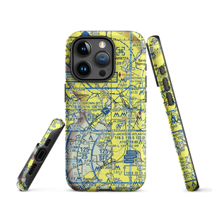 Fulton County Airport Brown Field (FTY) VFR Sectional  Tough iPhone Case