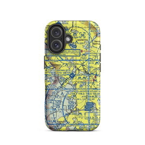 Fulton County Airport Brown Field (FTY) VFR Sectional  Tough iPhone Case
