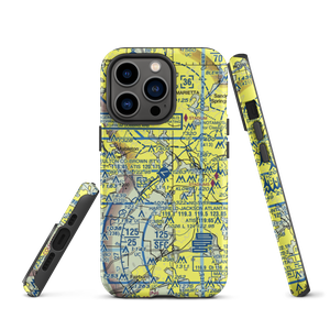Fulton County Airport Brown Field (FTY) VFR Sectional  Tough iPhone Case