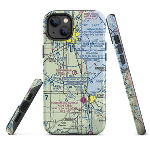 Fun-Air Airport (WI46) VFR Sectional  Tough iPhone Case