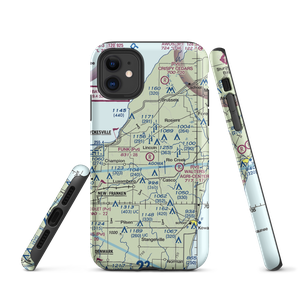 Funk Aerodrome (8WI6) VFR Sectional  Tough iPhone Case