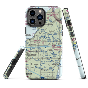 Funk Aerodrome (8WI6) VFR Sectional  Tough iPhone Case