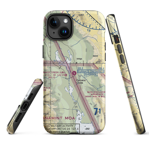 Furnace Creek Airport (L06) VFR Sectional  Tough iPhone Case