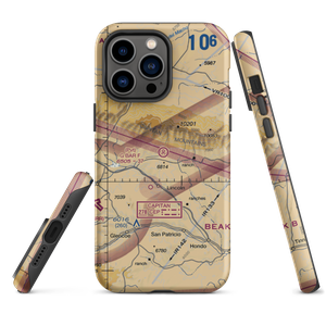 G Bar F Ranch Airport (NM84) VFR Sectional  Tough iPhone Case