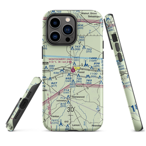 G. V. Montgomery Airport (2M4) VFR Sectional  Tough iPhone Case